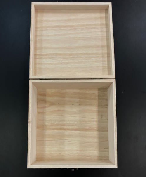 Caja madera Mandala Om 20 cm